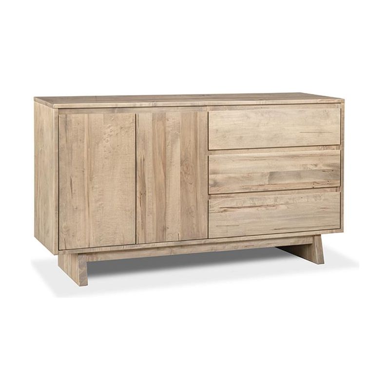 Jasper Sideboard w/2 Wood Doors on Left & 3/Dwrs on Right with 1/Wood Adjust Shelf