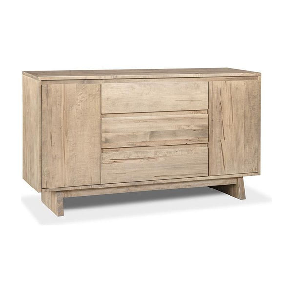 Jasper Sideboard w/2 Wood Doors & 3/Dwrs in Center with 2/Wood Adjust Shelves