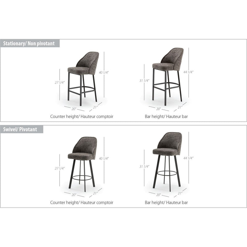 June Swivel Stool