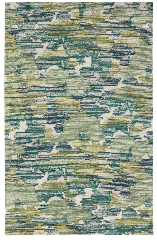 Ladycross Green Wool Rug