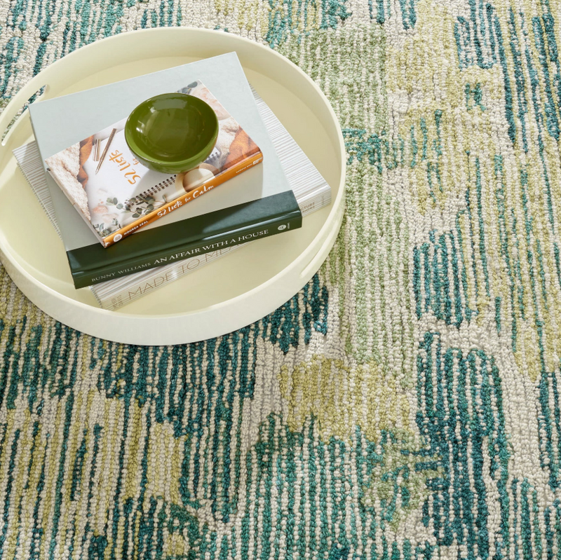 Ladycross Green Wool Rug