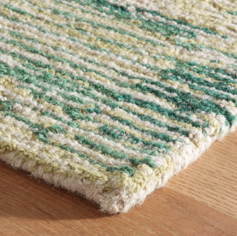Ladycross Green Wool Rug