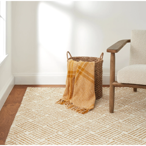 AS - Layers Ochre Wool Rug