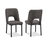 Lotus Metal Leg Side Chair