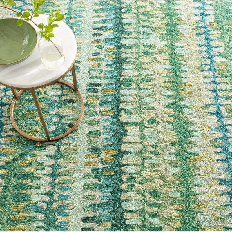 AS - Paint Chip Moss Wool Rug