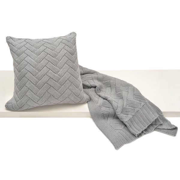 Racquel Throw - Grey