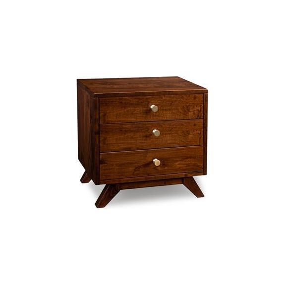 Tribeca 3 Drawer Nightstand