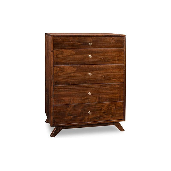 Tribeca 5 Drawer Hiboy Chest