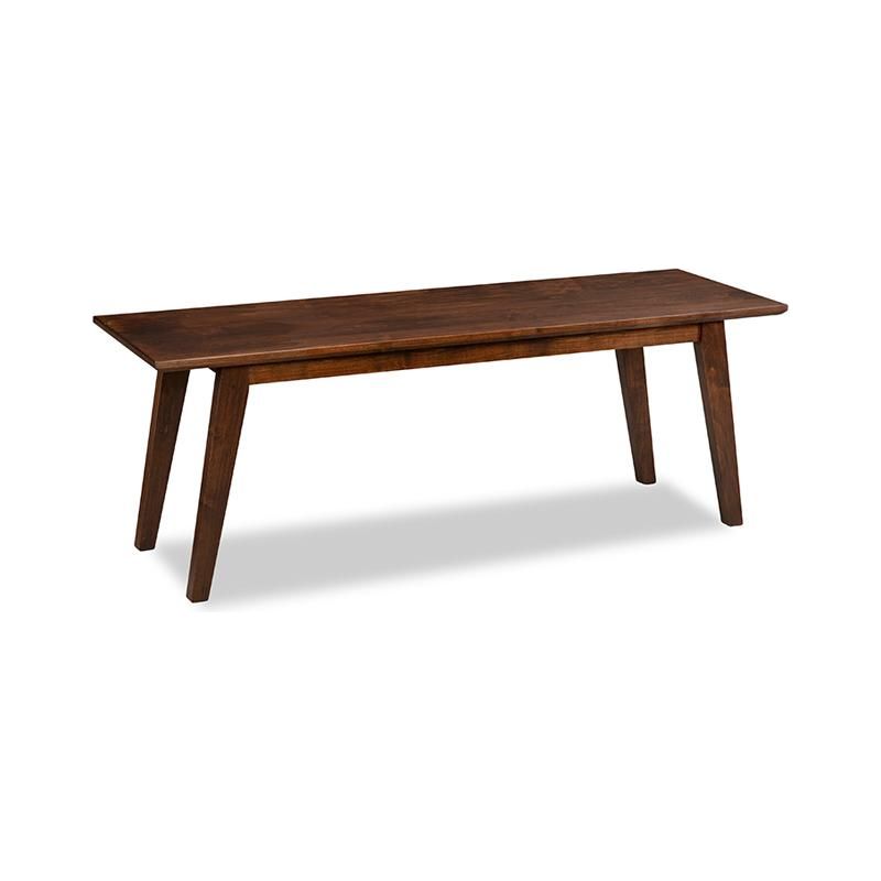 Tribeca 48" Bench with Wood Seat