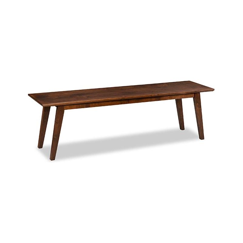 Tribeca 60" Bench with Wood Seat