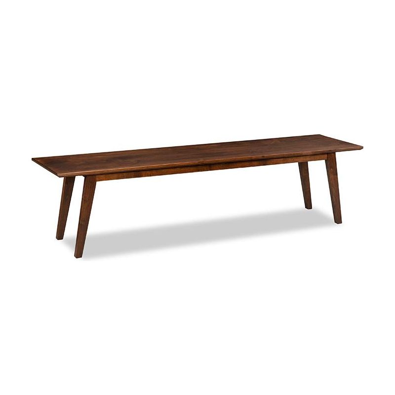 Tribeca 72" Bench with Wood Seat