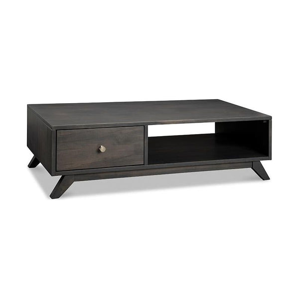 Tribeca Coffee Table with Drawer & Open Space Long