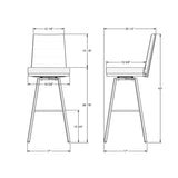 Luna Swivel Stool