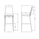 Linea Stationary Stool
