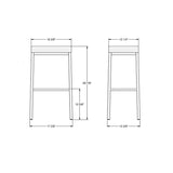 Bradley Stationary Stool