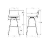 Linea Swivel Stool
