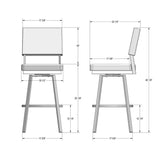 Mathilde Swivel Stool