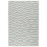 AS - Diamond Platinum/White Machine Washable Rug