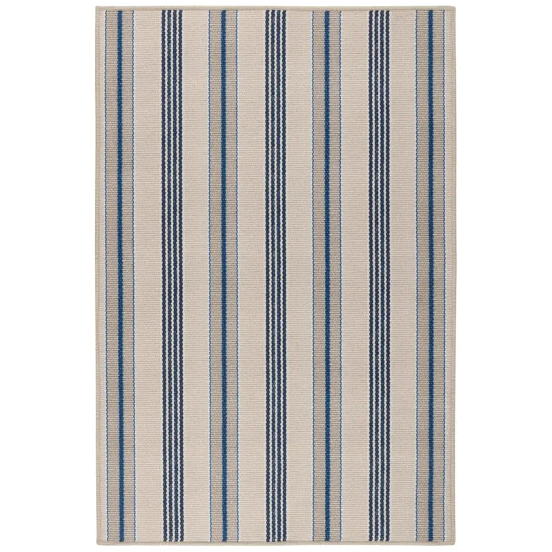 AS - Nimes Ticking Neutral Machine Washable Rug