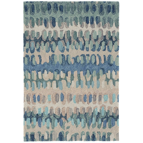 AS - Paint Chip Blue Wool Rug