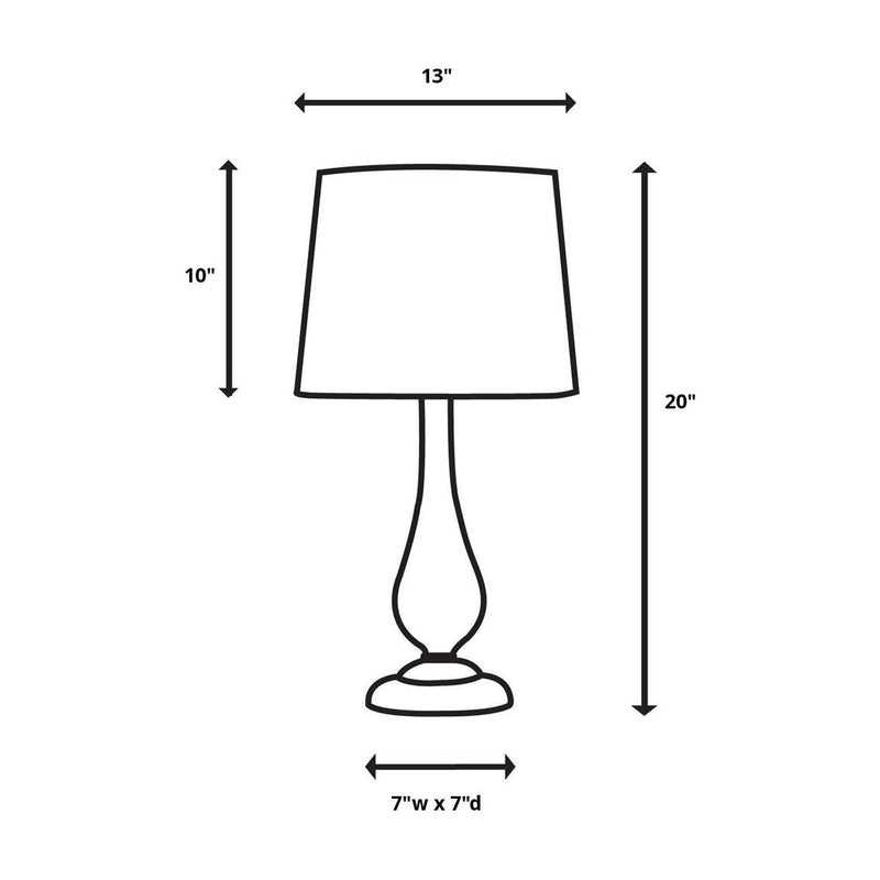 Pattern Accent Table Lamp