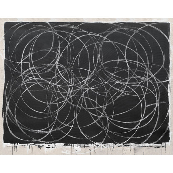 Chalk Circles - Gallery Wrap Canvas