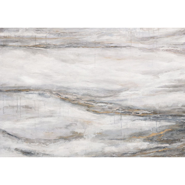 Alabaster Flow - Gallery Wrap Canvas