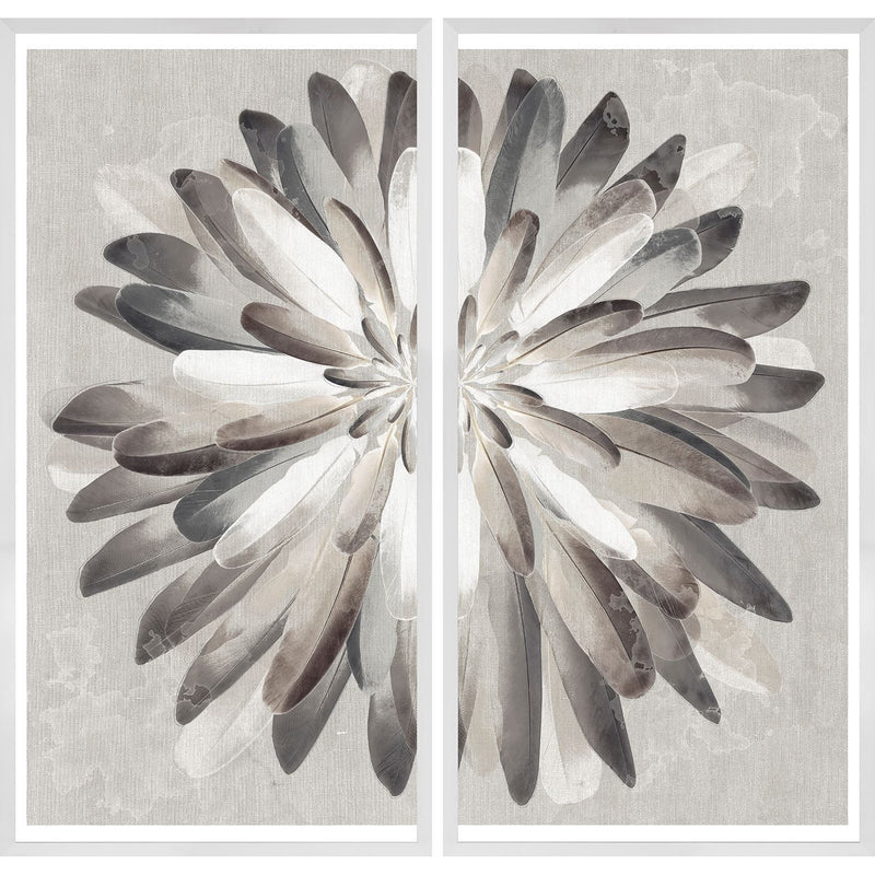 Neutral Plumage Diptych