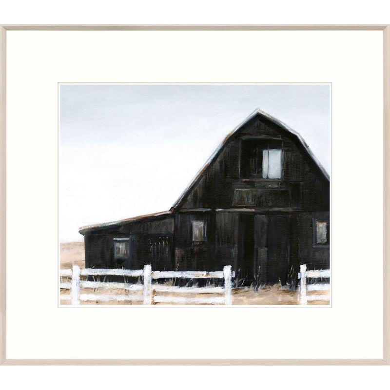 Black Barn II - Framed