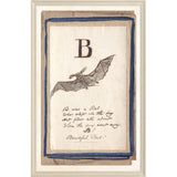 Edwards Alphabet - B, C. 1857