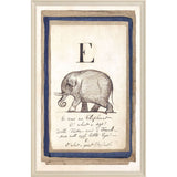 Edwards Alphabet -E, C. 1857