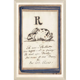 Edwards Alphabet - R, C. 1857