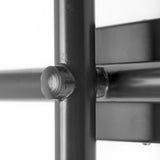 Xendi 4x25 Black Toned Metal Sputnik Wall Sconce