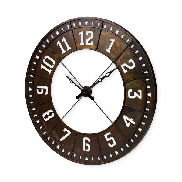 Newcastle 56.5" Giant Oversize Industrial Wall Clock