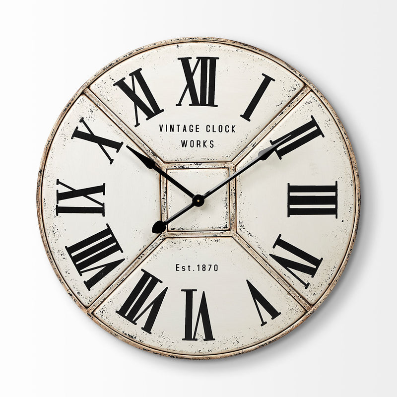 Newcastle 56.5 Giant Oversize Industrial Wall Clock – MYHome Furniture