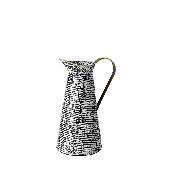 Colette Small Black/White Patterned Vase