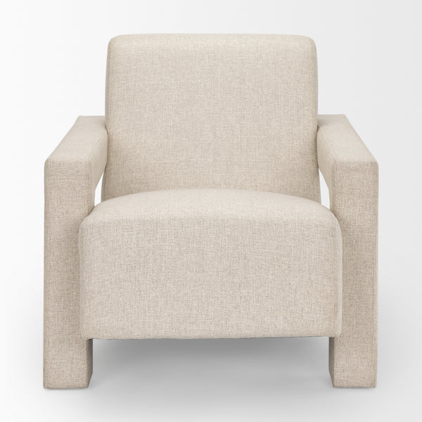 Sovereign Cream Fabric Accent Chair
