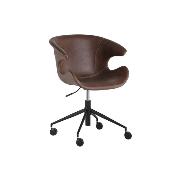 Overstock - Kash Office Chair - Hearthstone Brown