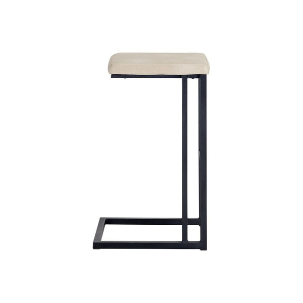 Boone Bar Stool - Black Bravo Cream
