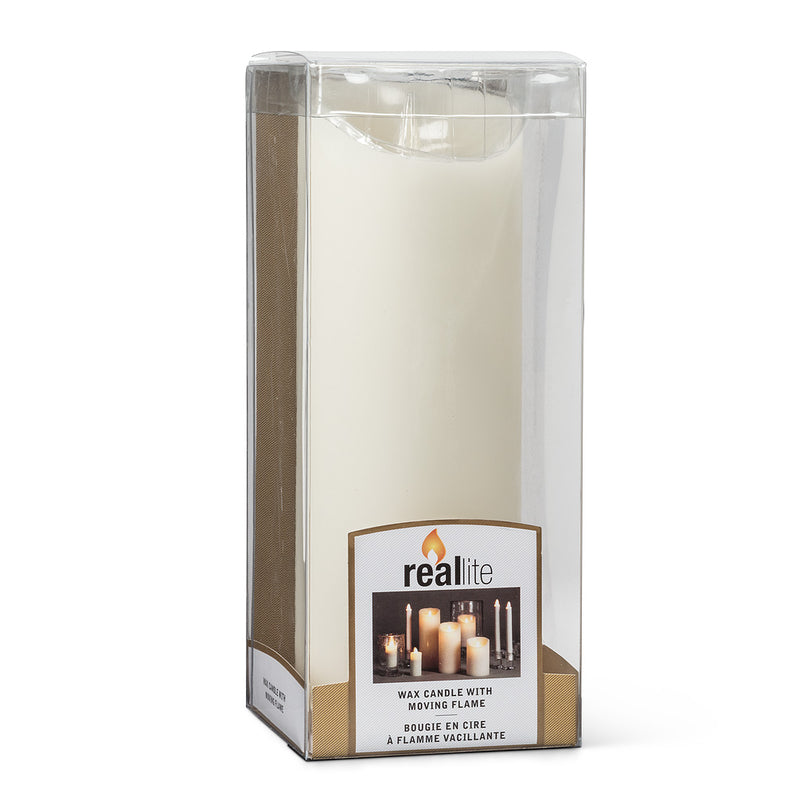 Classic Ivory Reallite Candle - Large
