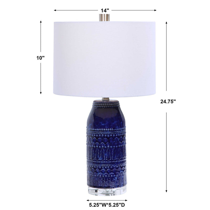 Reverie Table Lamp - Blue
