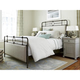Curated Upholstered Metal Queen Bed
