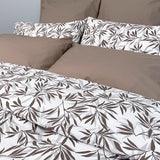 Arbor Taupe  Duvet and Shams - Queen