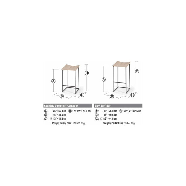 Bocca Stool - Clearance