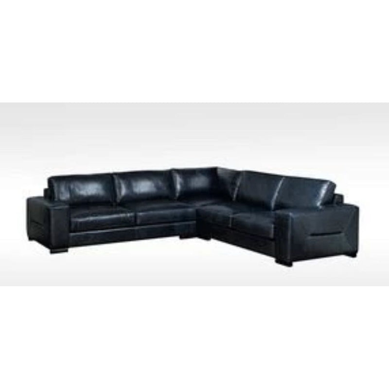 Hydrus Leather Sectional - 3 Pc