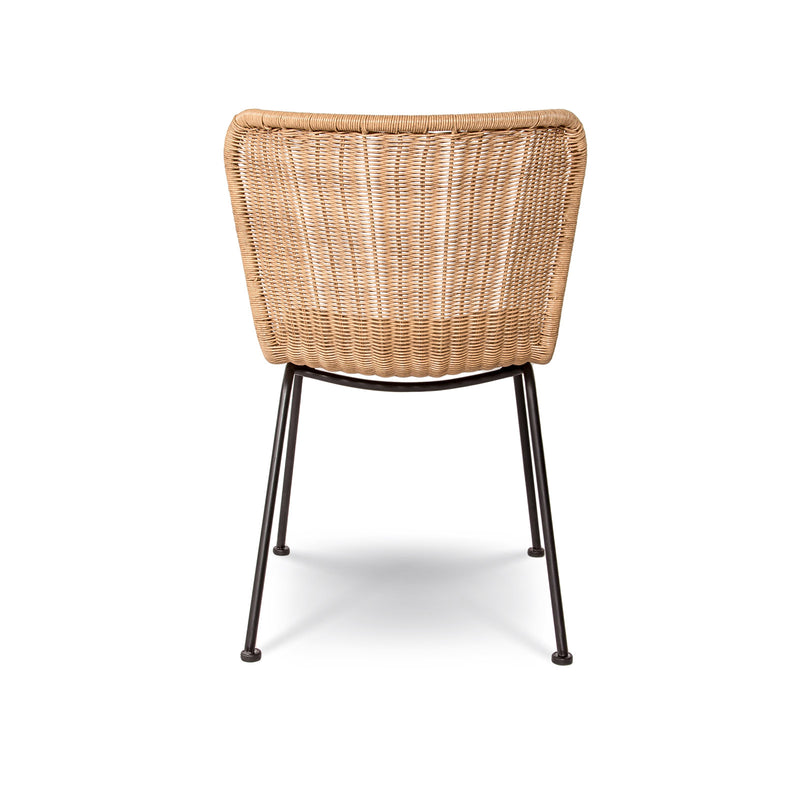 Calabria Wave Dining Chair - Natural