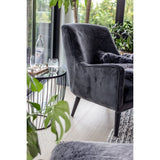 Cyclone Accent Tables - Matte Black Set of 2