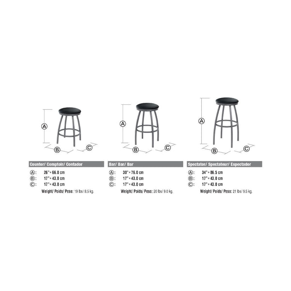 Henry Swivel Stool - Clearance