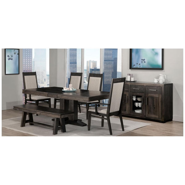 Steel City Pedestal Dining Table