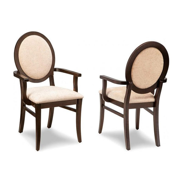 Sonoma Padded Back Arm Chairs